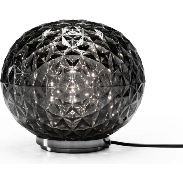 Mini Planet Tischlampe grau
