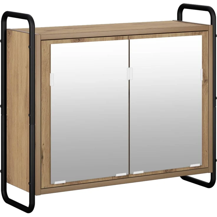 vidaXL Badezimmerschrank-Set 3 stk. Artisan-Eiche 40 x 36 x 109,5 cm 3444530 – Bild 3
