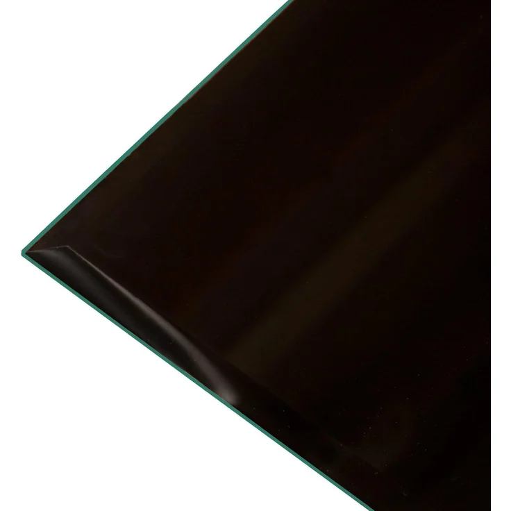 HOOZ Tischplatte Kaminplatte (Schwarz, 1 St, ESG-Sicherheitsglas), mit hochwertigem Facettenschliff – Bild 8