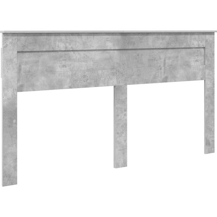vidaXL Kopfteil Beton Grau Holzwerkstoff 100 x 183 x 7 cm (Art-Nr 888088) – Bild 2