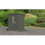 Karibu Sauna Hytti 0 terragrau ohne Ofen