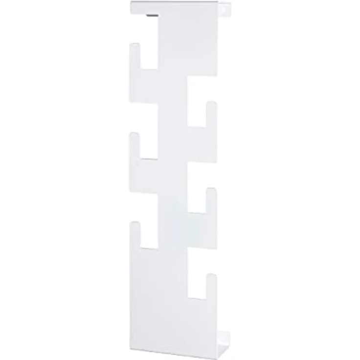 HAKU Möbel Wandgarderobe weiß, Stahl - Maße: B 15 cm x H 60 cm x T 8 cm, Style: Modern – Bild 2