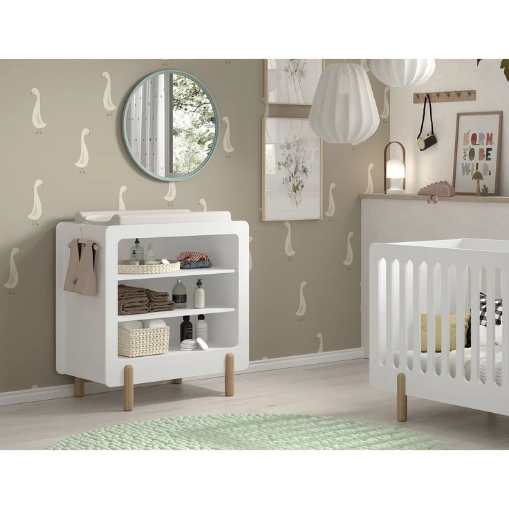 Smile Junior-Babyzimmer Set Wickelkommode – Bild 2