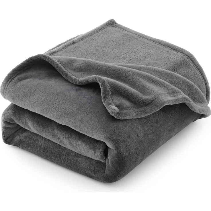 kuscheldecke flauschige 150x200cm Sofadecke Couchdecke Flanell Fleecedecke – Bild 1