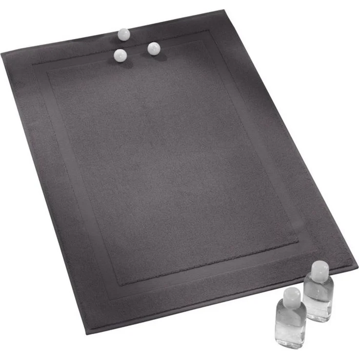 Erwin Müller Duschmatte Duschvorlage "Karlsruhe", Höhe 4 mm, Walk-Frottier Uni – Bild 4