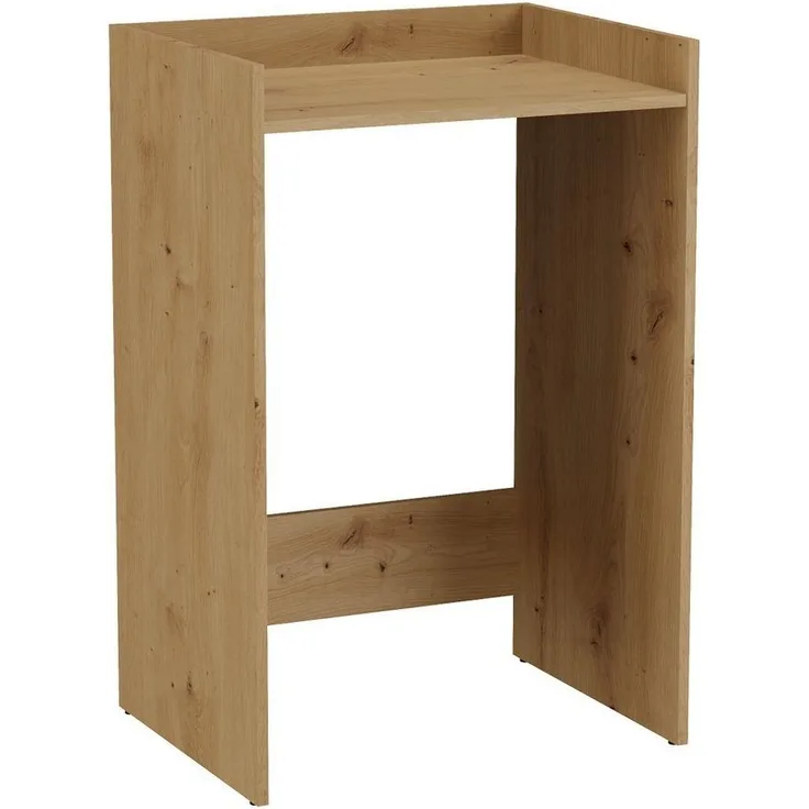 ibonto WASCHMASCHINENUMBAUSCHRANK HANDWERKLICHE EICHE 64x97,5x50 cm (H 97.5 x T 50 x B 64 cm)