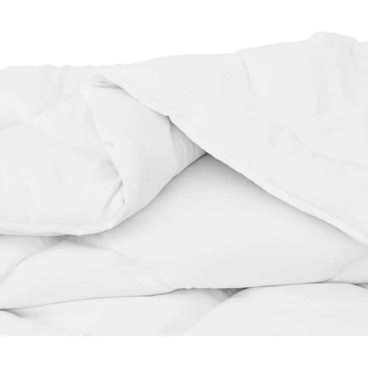 vidaXL 2-in-1 Bettdecke 135 x 200 cm Winter Polyester Weiß 42007781 – Bild 7
