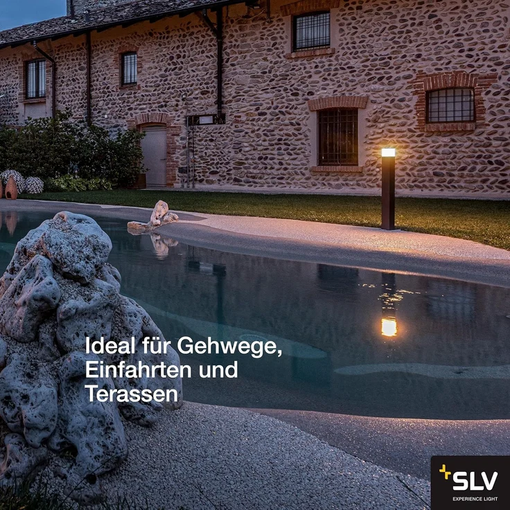 SLV 1006184 GRAFIT E27 90 Pole square Stehleuchte anthrazit – Bild 7