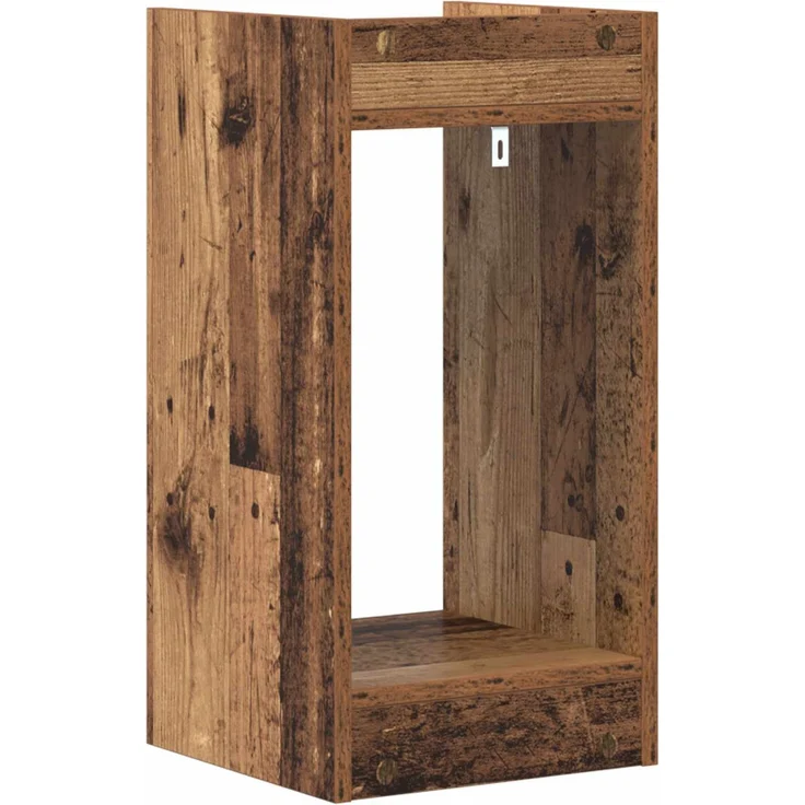 vidaXL Pflanzenständer 2 stk. Altholz 30 x 30 x 60 cm Holzwerkstoff 899607 – Bild 8