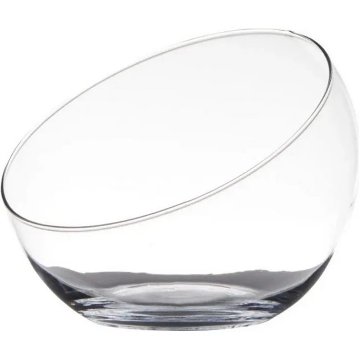 Hakbijl Glass Dekoschale INNIS schräger Rand