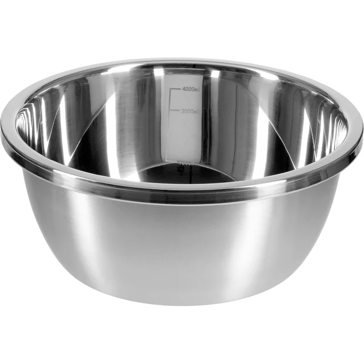 Seiher und Schüssel Set, Ø 28 cm, 2-teilig, Edelstahl – Bild 3