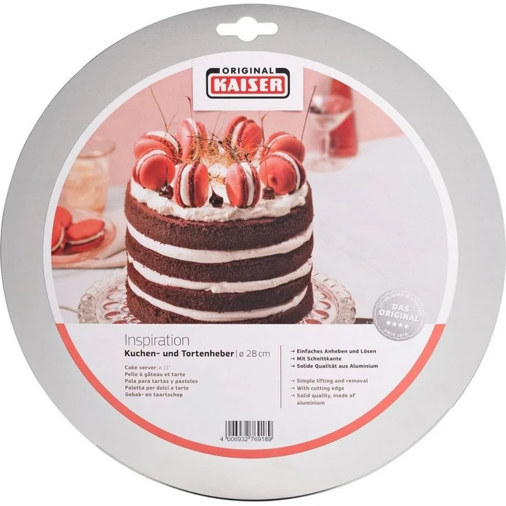 KAISER Kuchenheber Patisserie Ø28cm Aluminium – Bild 5