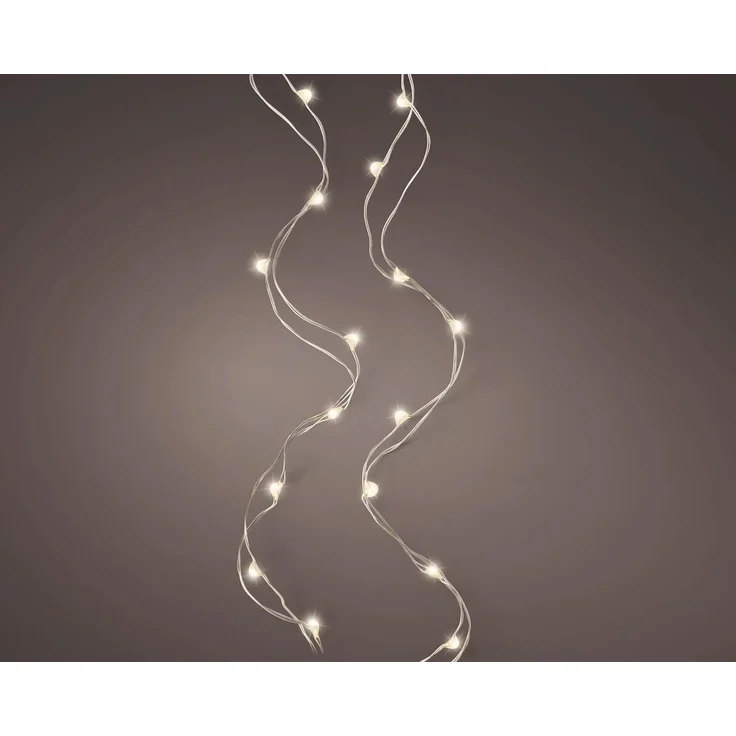 Kaemingk Micro LED Strangbeleuchtung Lichterkette mit 40 Lichter warmweiß – Bild 2
