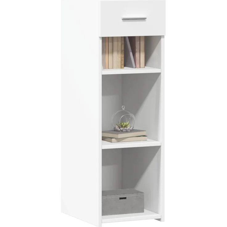 vidaXL Sideboard Weiß 30x42,5x93 cm Holzwerkstoff 846306 – Bild 3