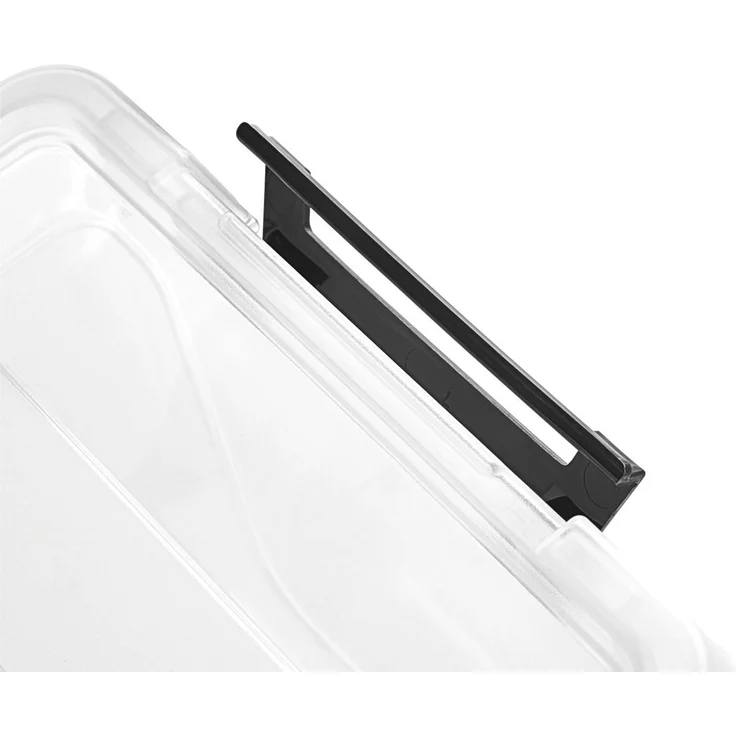 Gardissimo CLIP Aufbewahrungsbox Kunststoffbox Klarsichtbox Box rollbar – Bild 2