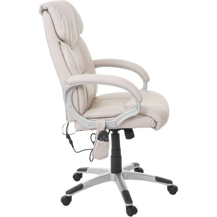 MCW Schreibtischstuhl MCW-A71-M, 6-Punkt-Massage, 9 Massageprogramme, Heizfunktion Rückenlehne, Timer – Bild 3