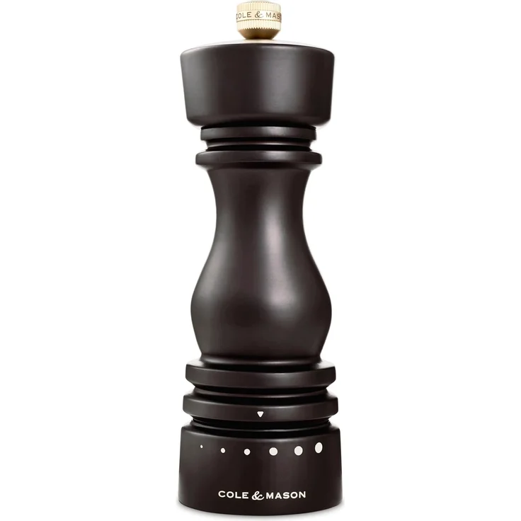 Cole & Mason H233121 Pfeffermühle Schwarz 60 mm 60 mm 180 mm 260 g – Bild 1