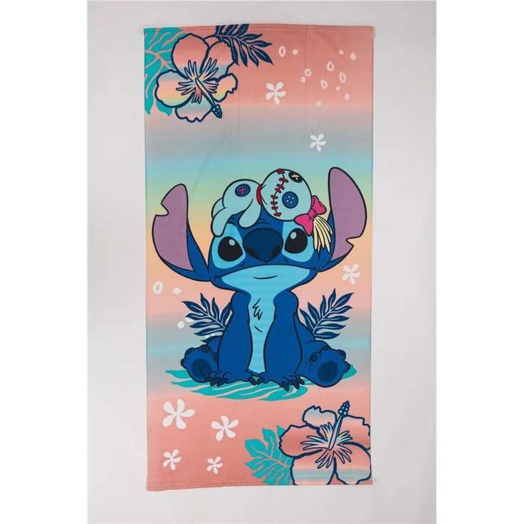 Disney Lilo & Stitch Strandtuch 70 × 140 cm leicht und schnelltrocknend – Bild 2