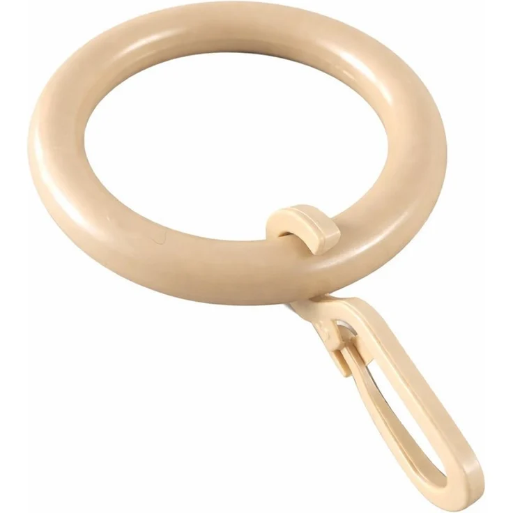rewagi Gardinenstange Gardinenring mit Überklipshaken Ø41/57 mm Weiß Beige Schwarz, Verkaufseinheit 10, 30, 50, 100 Stück – Bild 3