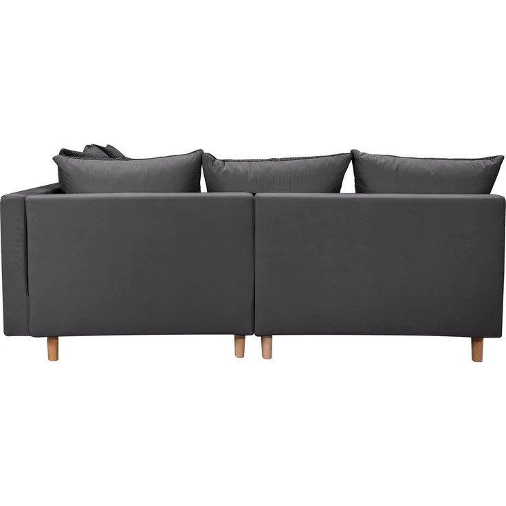 COLLECTION AB Ecksofa Anton L-Form, B: 201 cm, 5 Zierkissen, Federkern – Bild 3