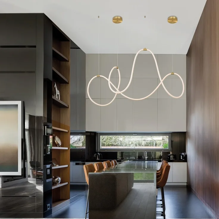 Nova Luce 9082093 CERELIA LED Pendelleuchte 3000K Messing Gold