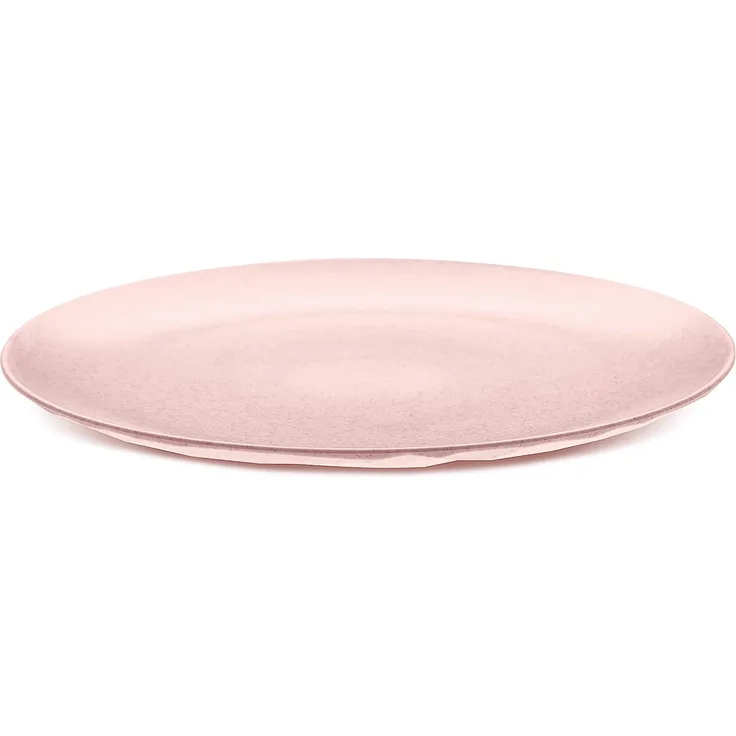Koziol Club Teller Flach, Servierteller, Essteller, Speiseteller, Brotteller, Kunststoff, Organic Pink, 26 cm, 4005669
