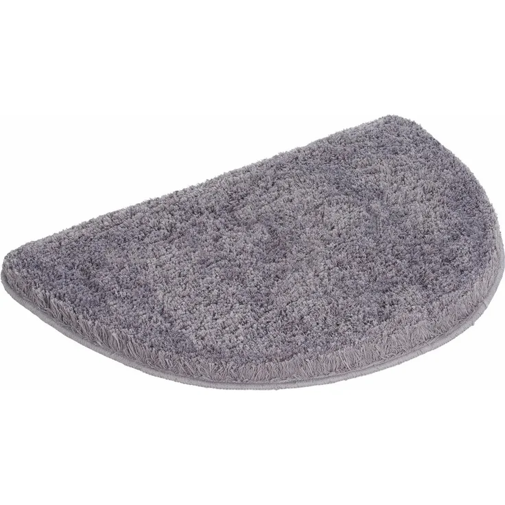 Möve Badematte Superwuschel, Badvorleger, Badezimmer Teppich, Höhe 40 mm, rutschhemmend beschichtet, fußbodenheizungsgeeignet, schnell trocknend, strapazierfähig, Polyester, halbrund, Mikrofaser-Badematte, Badteppich, rechteckig, rund & als 3-tlg. Set
