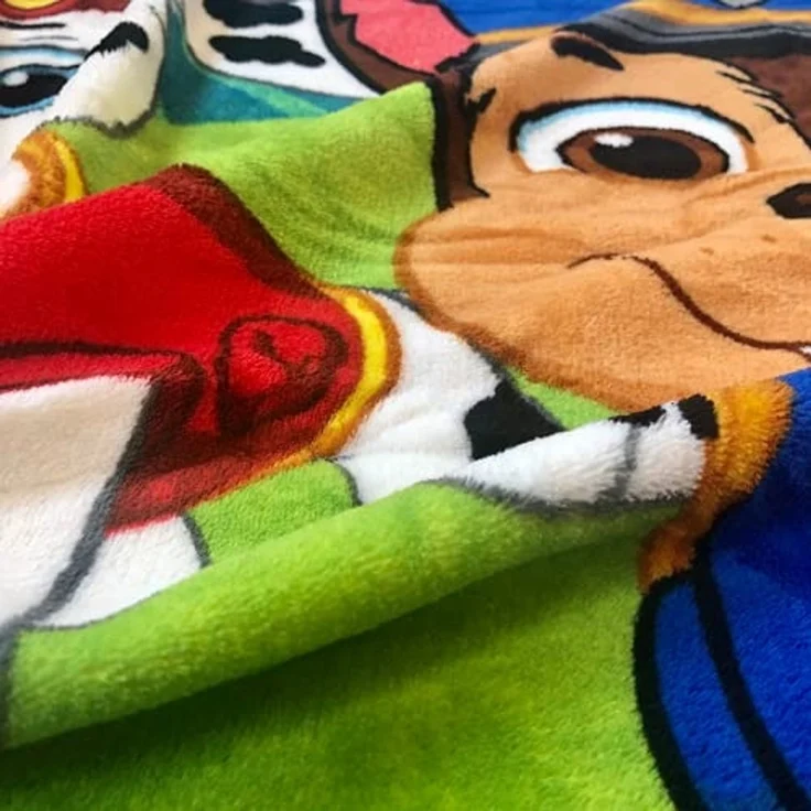 Kinderdecke Paw Patrol 130x170 cm, weich und kuschelig, passend zur Bettwäsche, MTOnlinehandel, Sofadecke, das perfekte Geschenk für Mädchen und Jungen – Bild 6