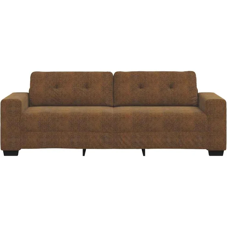 vidaXL 3-Sitzer-Sofa Braun 180 cm Kunstleder 4105144 – Bild 4