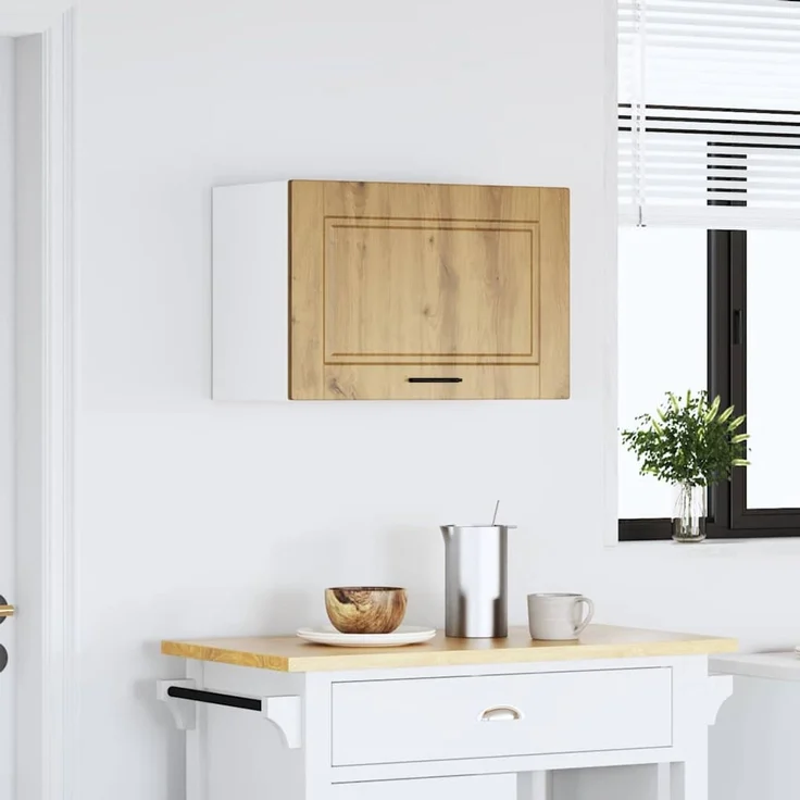 vidaXL Küchen-Hängeschrank Porto Artisan-Eiche Holzwerkstoff 854086 – Bild 3