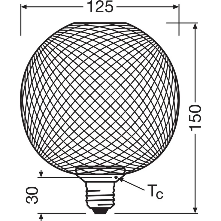 Osram LED Leuchtmittel Decor Flat Globe 3,5W 827 matt E27 Non-DIM – Bild 8