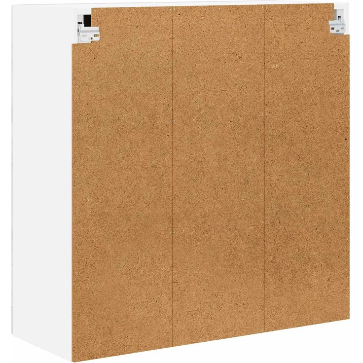 vidaXL Wandglas-Schrank PORTO Betongrau 80 x 31 x 80 cm Holzwerkstoff 885418 – Bild 8