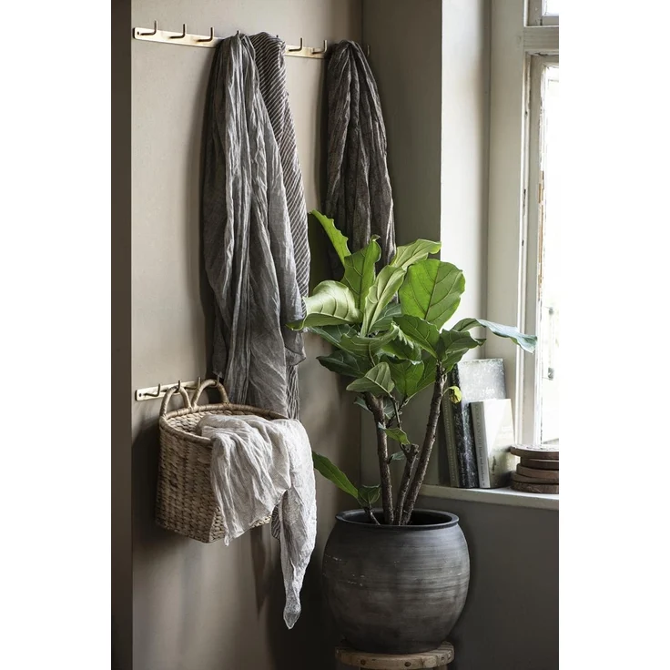 Wandkorb Korb Weidenkorb 2 Henkel Deko Korb Weide Braun Ib Laursen 2916-67 – Bild 4