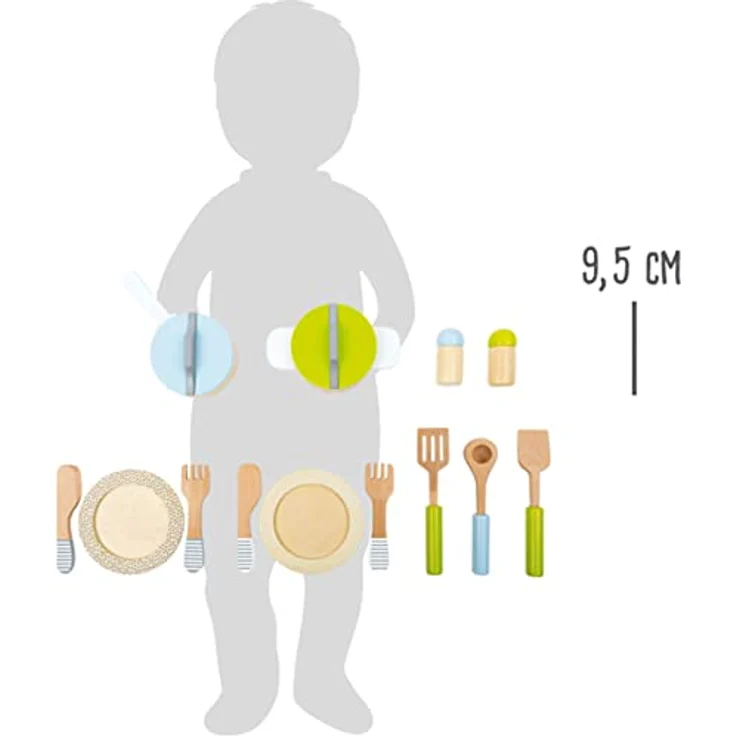 Geschirr- und Topfset Kinderküche – Bild 5