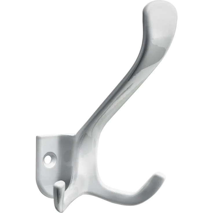 Hettich Hut- & Mantelhaken 10,8 x 6,6 x 9,8 cm braun - 1 Stück