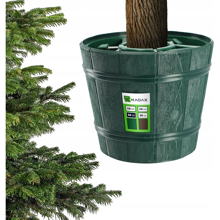 KADAX Großer Weihnachtsbaumständer für einen echten Weihnachtsbaum, Blumentopfbaum, 2,8 m – Bild 1