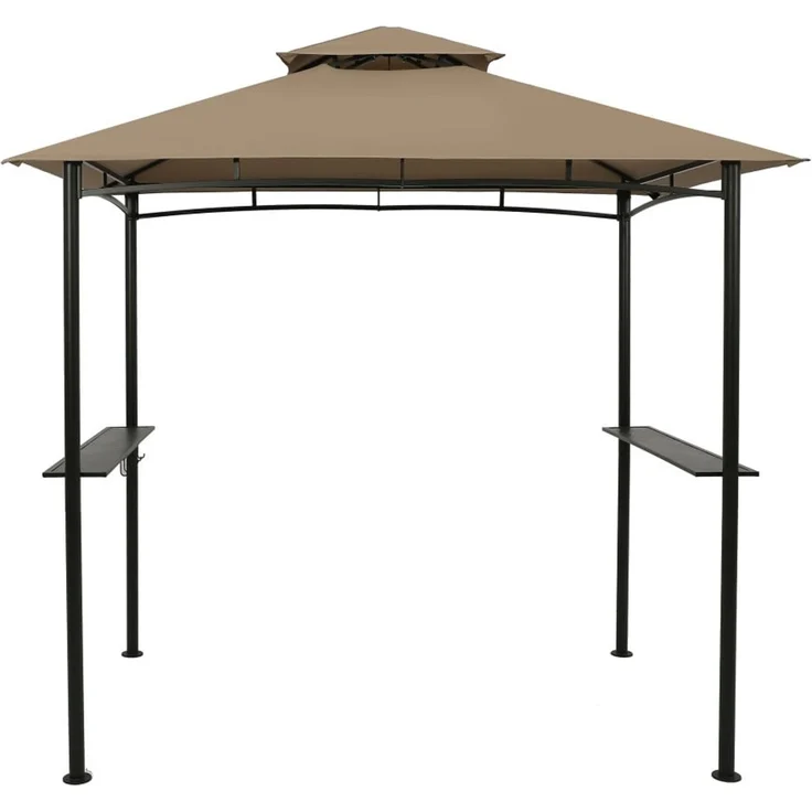 TrendLine Grillpavillon BBQ 250 x 240 cm khaki – Bild 1