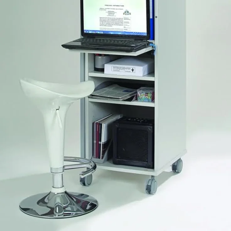 Rocada PC-Arbeitsplatz R403682 grau – Bild 4