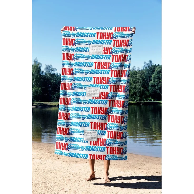 Mijolnir 'Speed Way 90' Strandtuch, Mehrfarbig, 90 x 150 cm – Bild 3