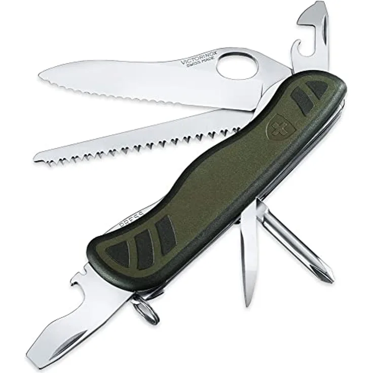 Victorinox Soldatenmesser 08 grün/schwarz