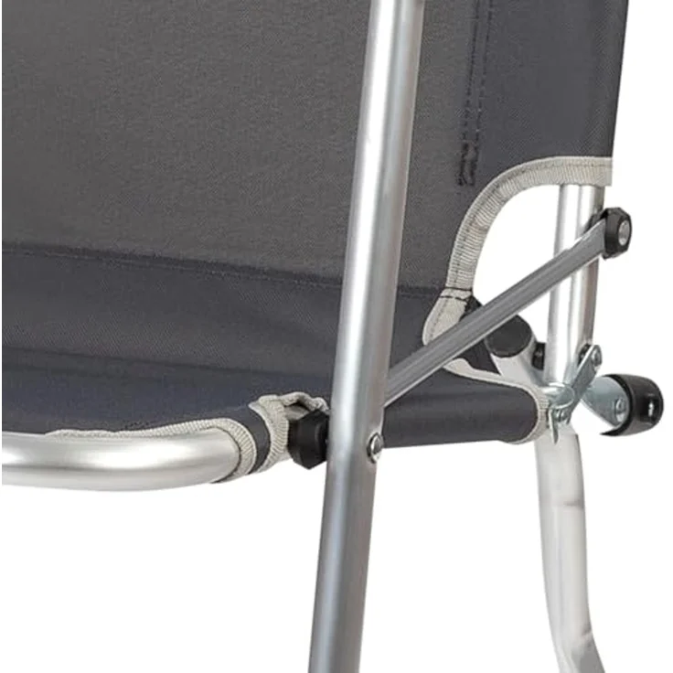 AKTIVE 52884 – Ultraleichter Camping-Klappstuhl | Hochstuhl 54 x 57 x 91 cm | Inklusive Anti-Roll-Stollen | Hohe Stabilität – Maximales Gewicht 110 kg | 600D Oxford-Gewebe – Größere Festigkeit und – Bild 5