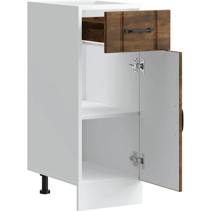 vidaXL Küchen-Unterschrank Lucca Räuchereiche Holzwerkstoff 853702 – Bild 5