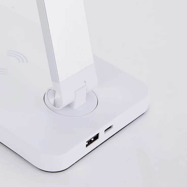 Brilliant LED Tischleuchte Florence G60090/05 Wohnzimmer, Schlafzimmer, Esszimmer, Flur, Arbeitszimmer Kunststoff/Metall Indoor weiß - LED fest integriert – Bild 10