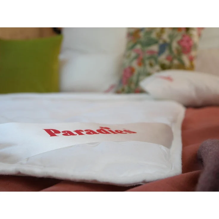 Paradies Kunstfaserbettdecke Prima Bio, Füllung: 100% Polyester, Bezug: 100% Baumwolle kbA, leichte Sommerdecke – Bild 2