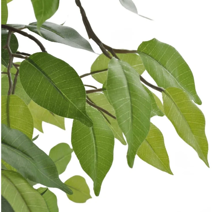 Künstlicher | Kunstpflanze Zwerg-Ficus mit Topf 60 cm – Bild 2