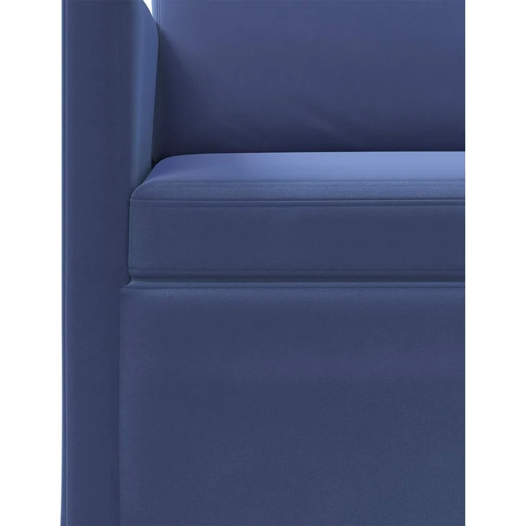 vidaXL Sofa-Set 2 pcs Polizeiblau Samt (V) 3433202 – Bild 5