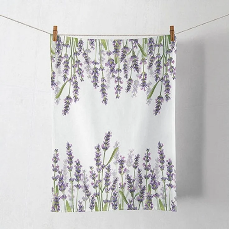 Ambiente Luxury Paper Products Geschirrtuch Blumen, Tücher, Handtuch Kollektion ca. 50x70cm aus Baumwolle, (1-tlg), Geschirrtuch / Küchentuch / Ideal als Geschenk – Bild 3