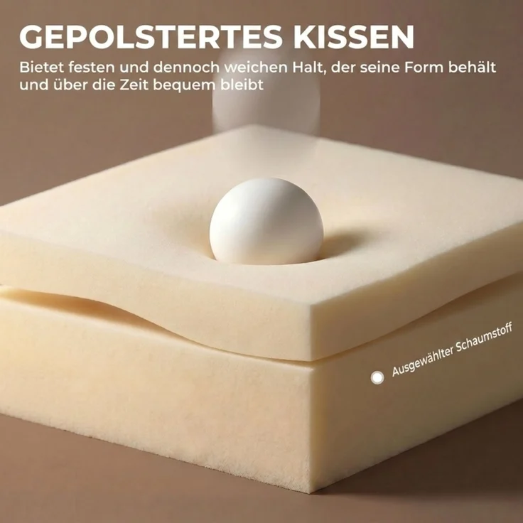 Chefsessel mit doppellagiger Polsterung, Bürostuhl aus Stoff, höhenverstellbar, mit Armlehnen, Schwarz--Schwarz--70x63x112cm--YOUDENOVA – Bild 5