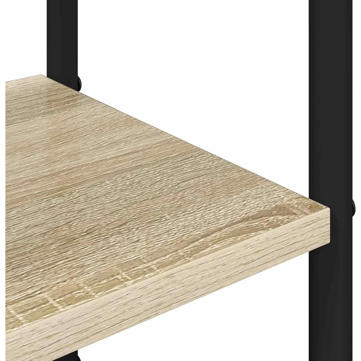 vidaXL Garderobenständer mit Schuhbank Sonoma-Eiche Holzwerkstoff 8012045 – Bild 8