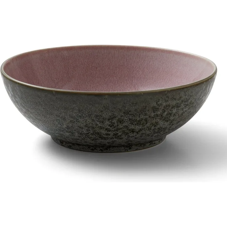 Bitz Salatschüssel grau / rosa 30 cm